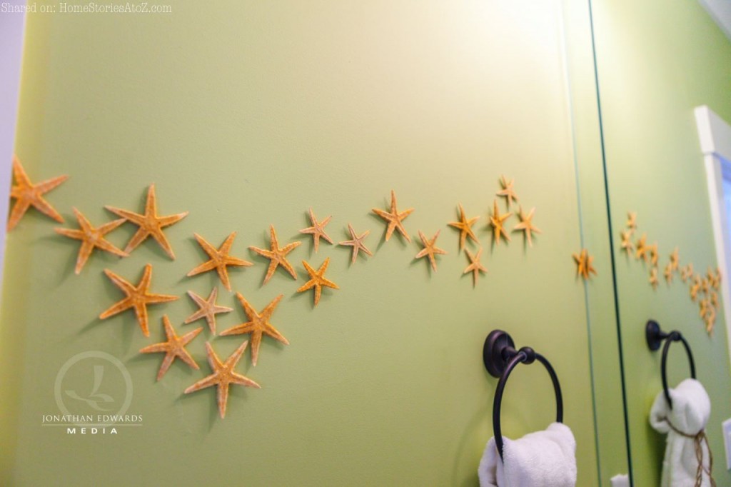 starfish on wall