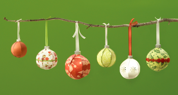 silhouette christmas ornaments