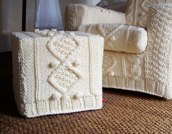 cable knit ikea covers